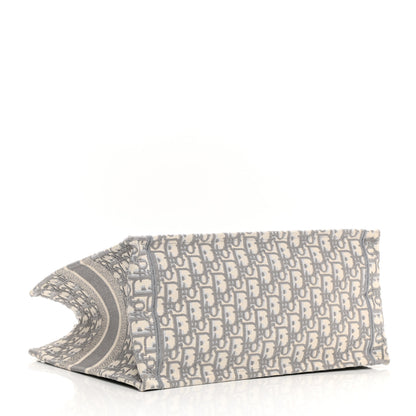 Christian Dior Oblique Medium Book Tote Grey 4 of 14