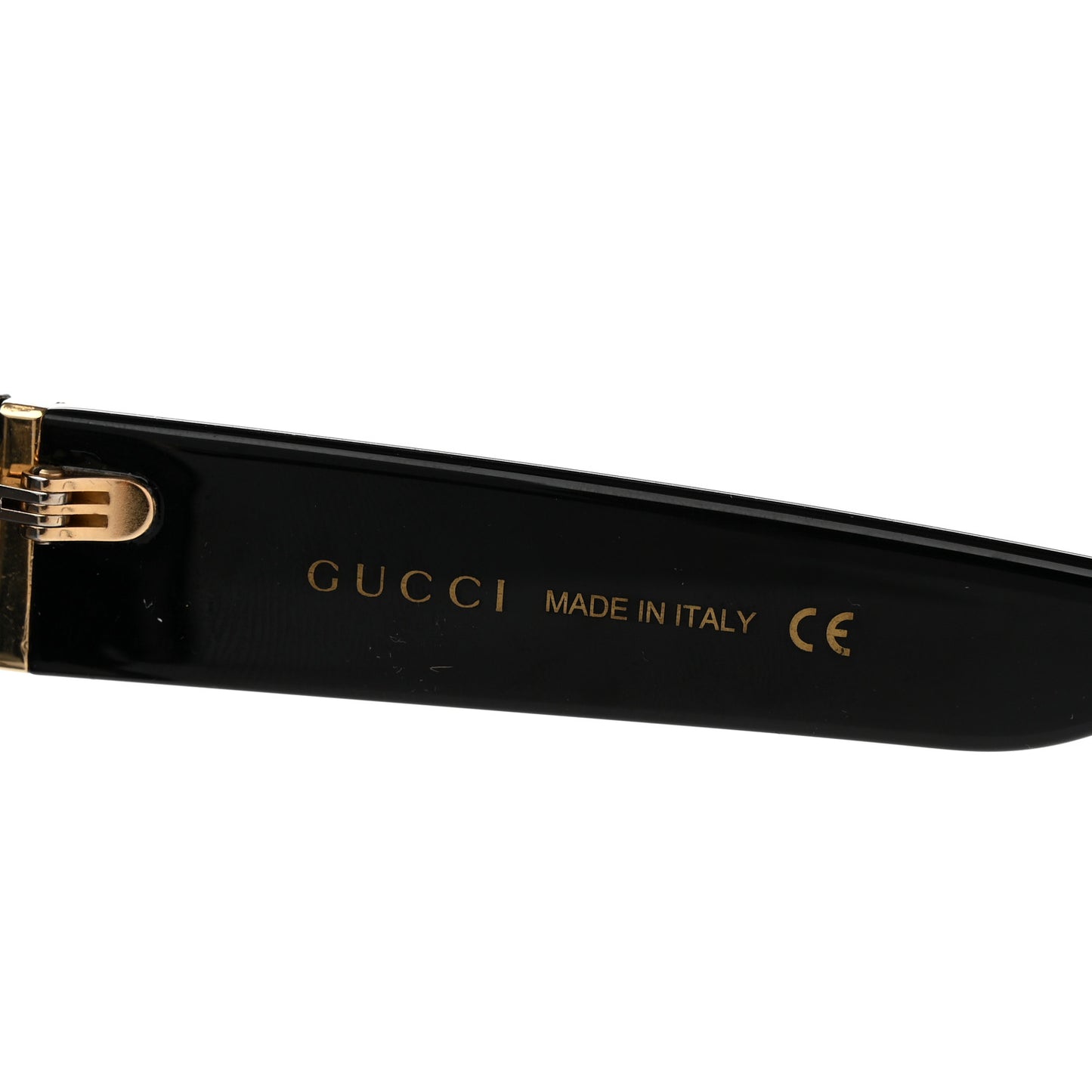 Acetate Square Frame Sunglasses GG0459S Black
