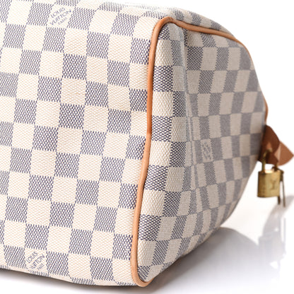 Louis Vuitton Damier Azur Speedy 30 6 of 11