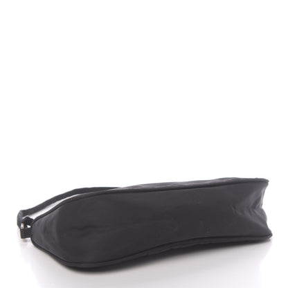 Prada Tessuto Nylon Pochette Bag Black 4 of 9