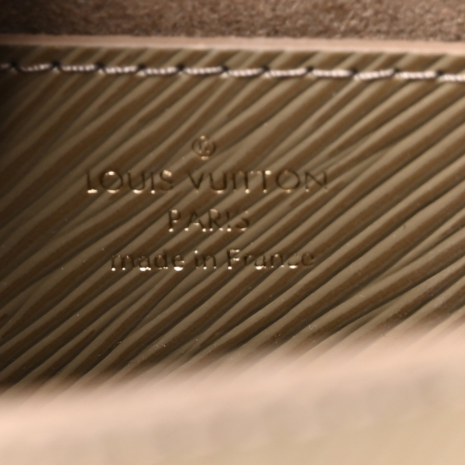 Louis Vuitton Epi Twist Shoulder Bag MM Smokey Brown 6 of 10