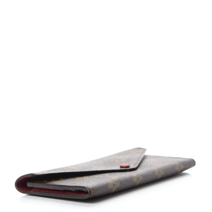 Louis Vuitton Monogram Josephine Wallet Red 5 of 9