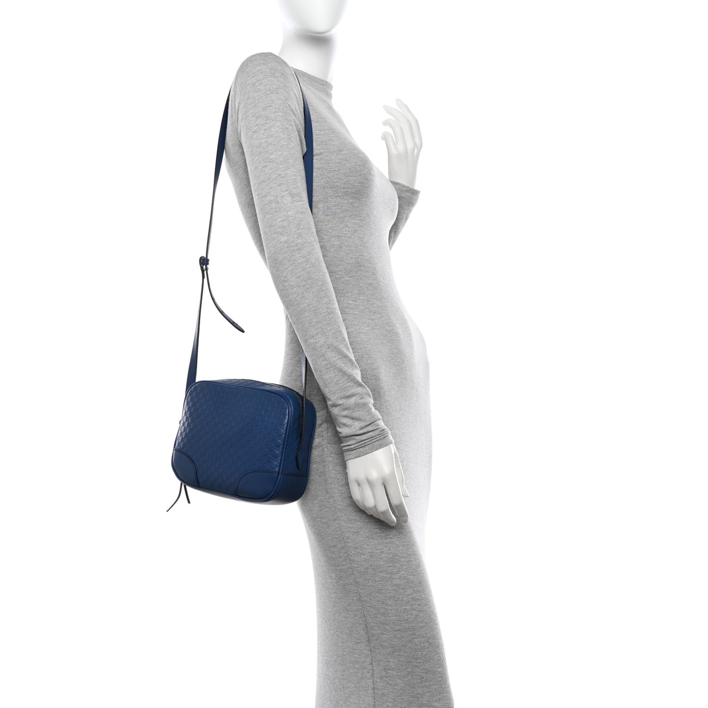 Soft Microguccissima Mini Bree Messenger Bag Caspian