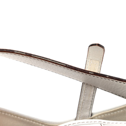 Christian Dior Calfskin Saddle Bag White 9 of 16