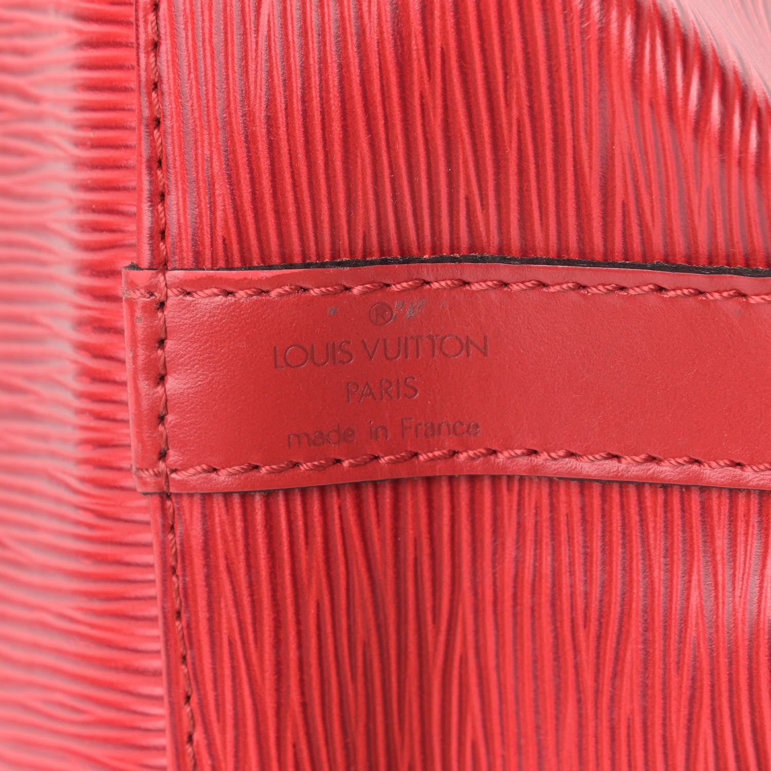 Louis Vuitton Epi Petit Noe Castillan Red 6 of 14
