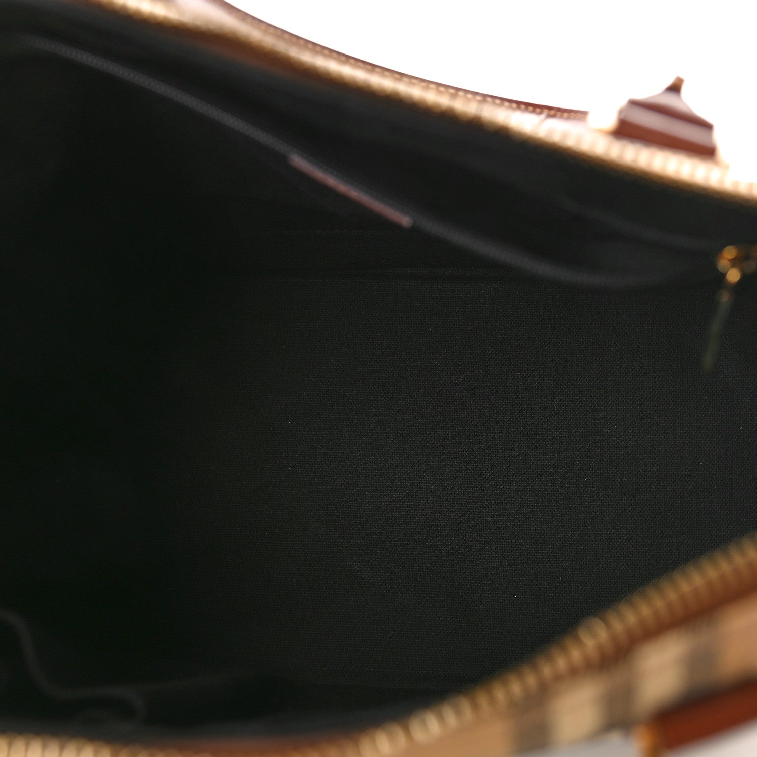 Burberry Haymarket Check Top Handle Crossbody Brown 5 of 8