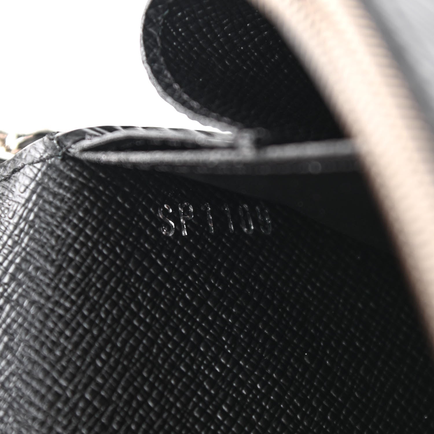 Louis Vuitton Epi Twist Chain Wallet Black 7 of 8