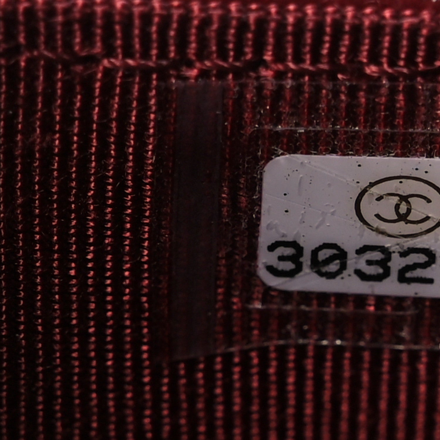 Chanel Caviar Quilted Flap Card Holder Wallet Burgundy 8 of 9
