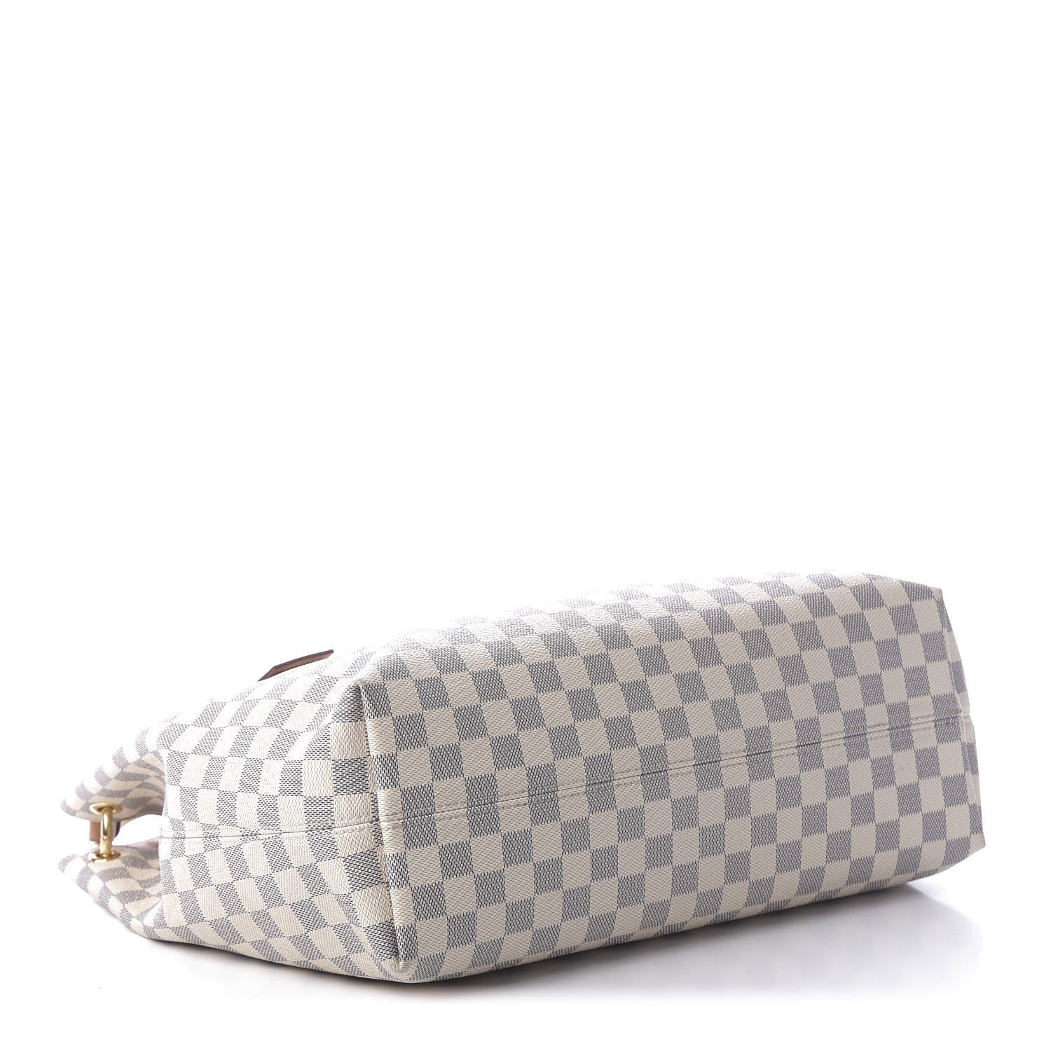 Louis Vuitton Damier Azur Graceful MM Rose Ballerine 4 of 10