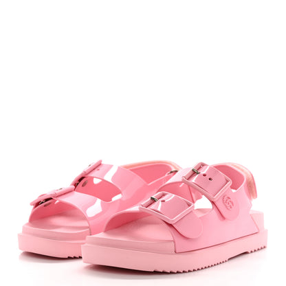 Gucci Rubber Mini Double G Womens Isla Dad Sandals 35 Wild Rose 3 of 11