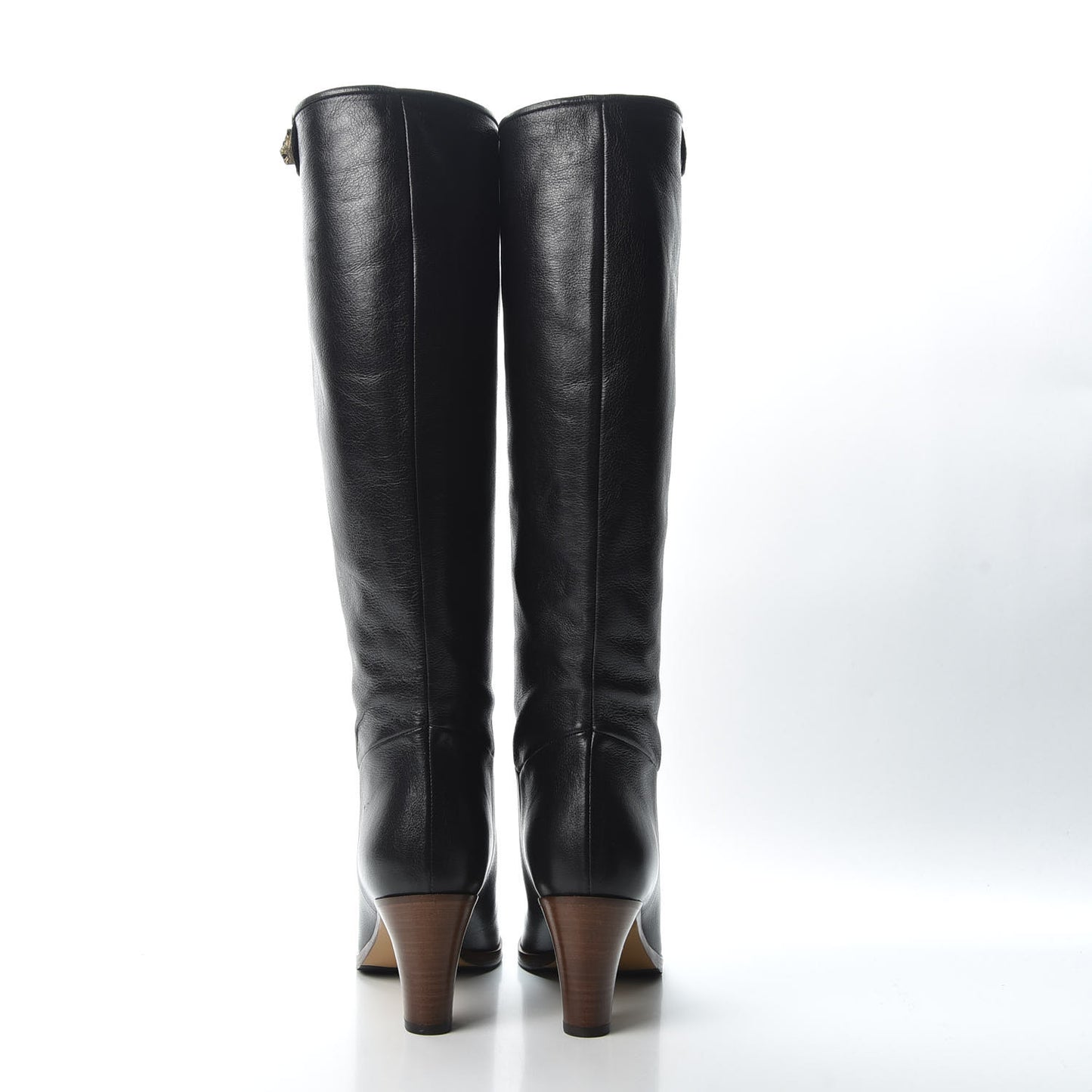 Calfskin Piuma Lux Energy High Boots 39 Black
