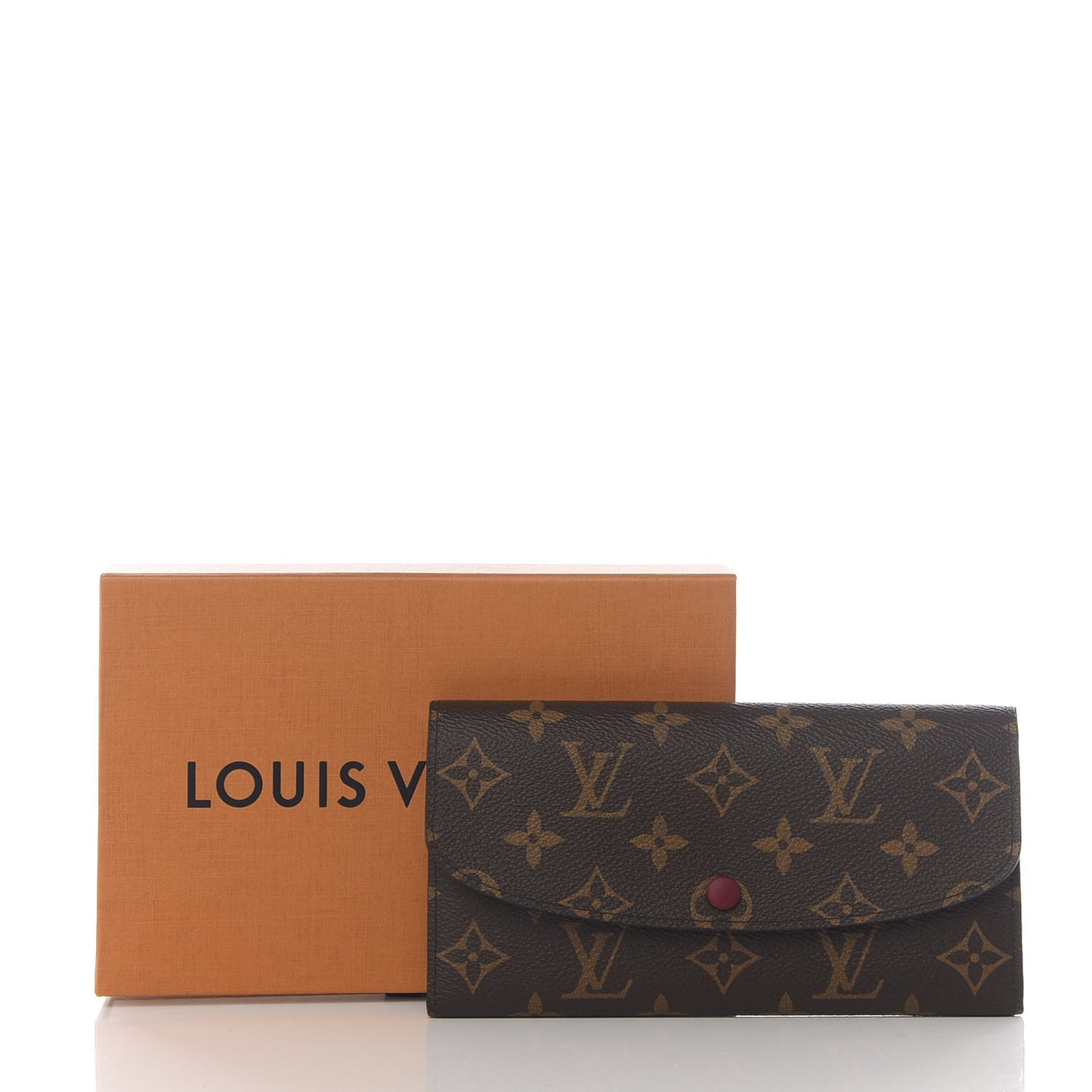 Monogram Emilie Wallet Fuchsia