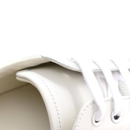 Gucci Calfskin Interlocking G Perforated Mens Ace Sneakers 9.5 White Grey Sky 10 of 10