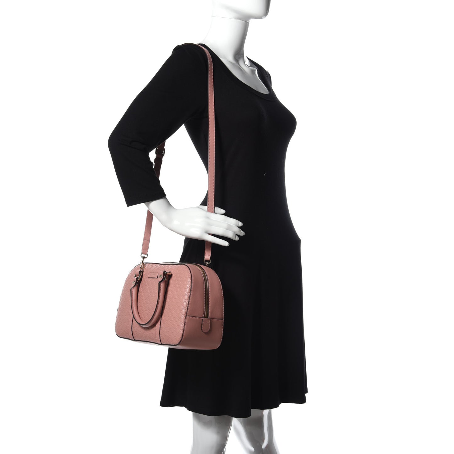 Soft Microguccissima Medium Crossbody Bag Soft Pink
