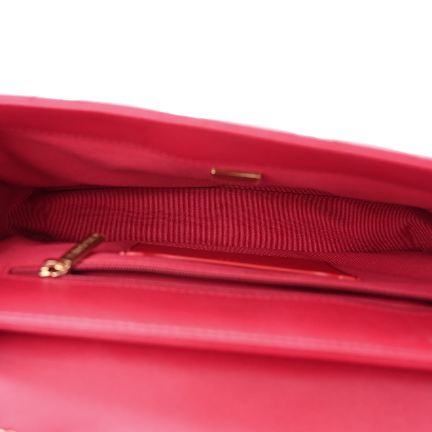 Chanel Lambskin Quilted Small Flap Bag Dark Red 5 of 12