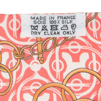 Hermes Silk Mors Et Gourmettes Remix Twilly 3 of 5