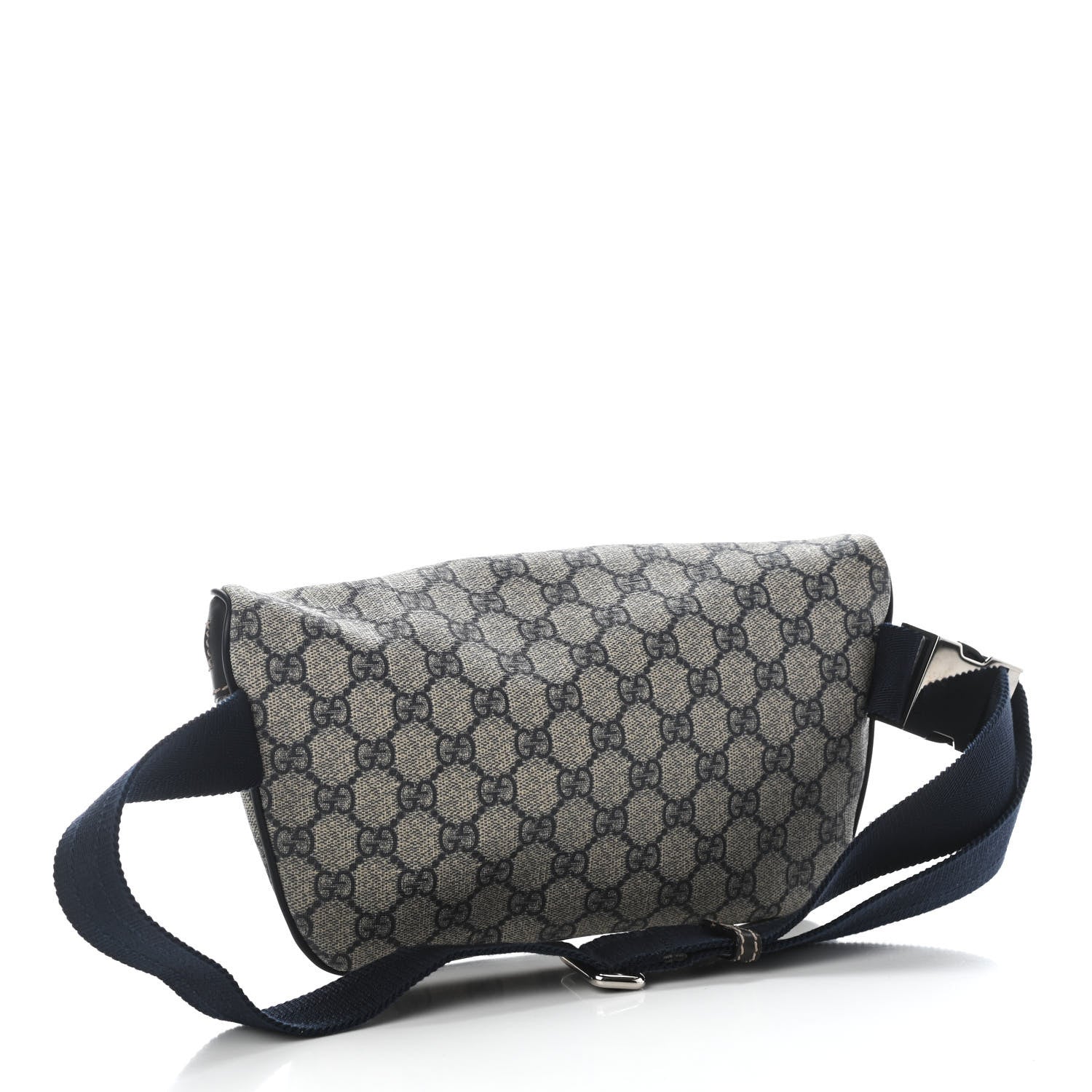 Gucci GG Supreme Monogram Belt Bag Navy 4 of 10
