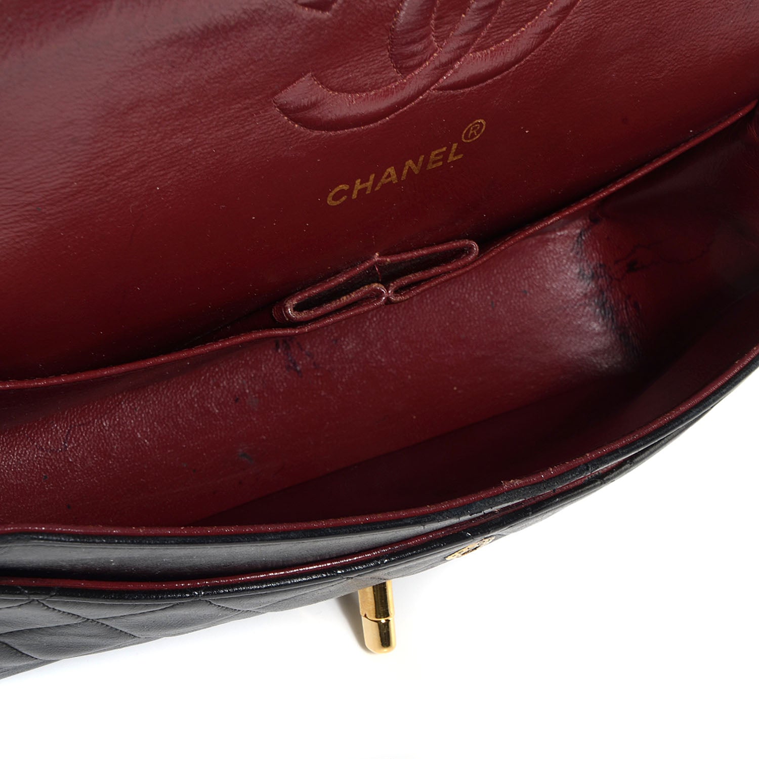 Chanel Lambskin Medium Double Flap Black 5 of 9