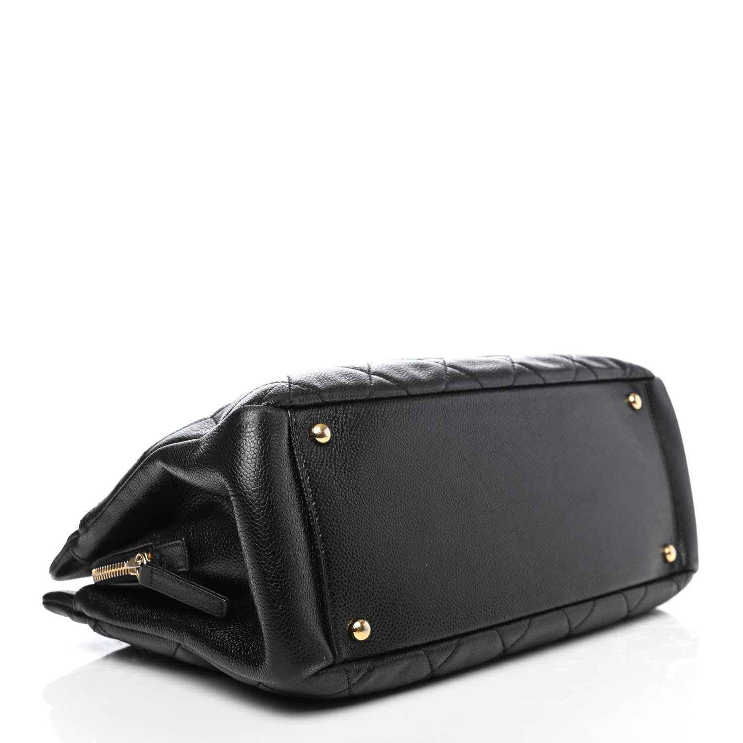 Chanel Caviar Quilted CC Timeless Tote Black 3 of 4