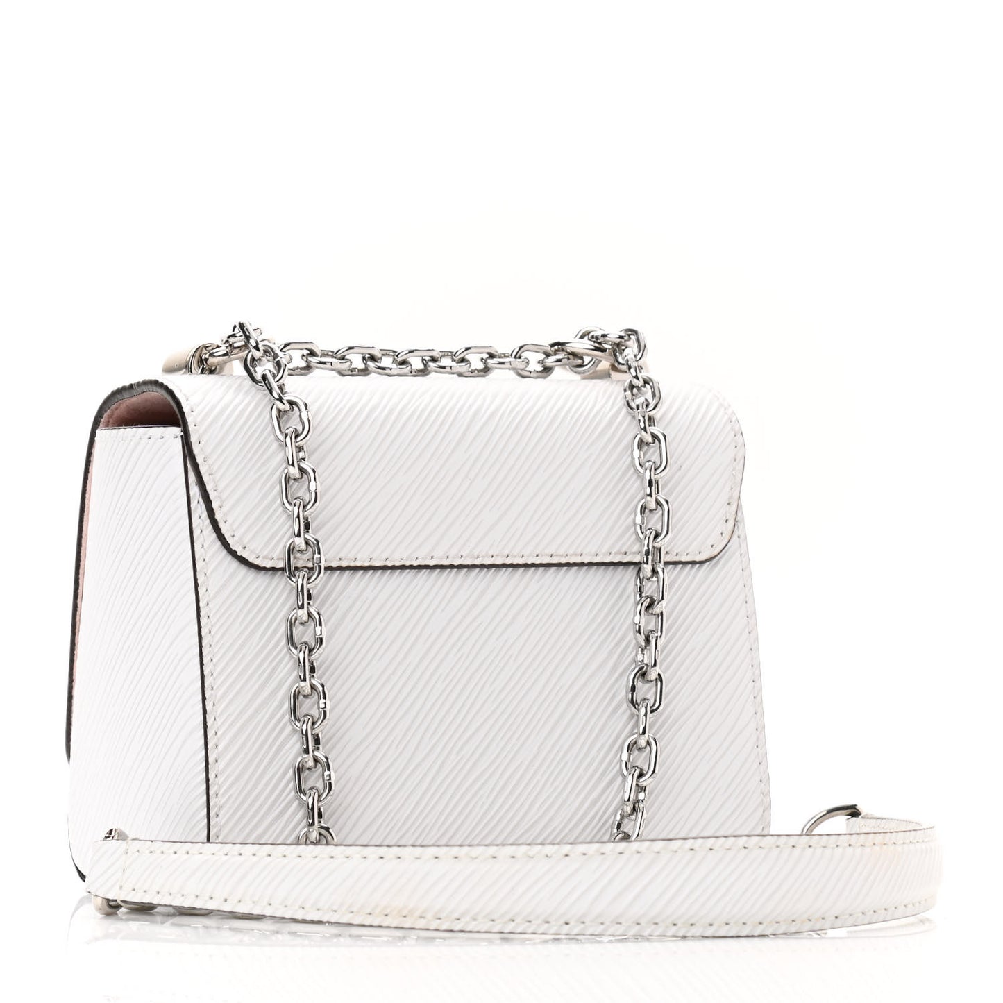 Epi Twist Shoulder Bag PM White