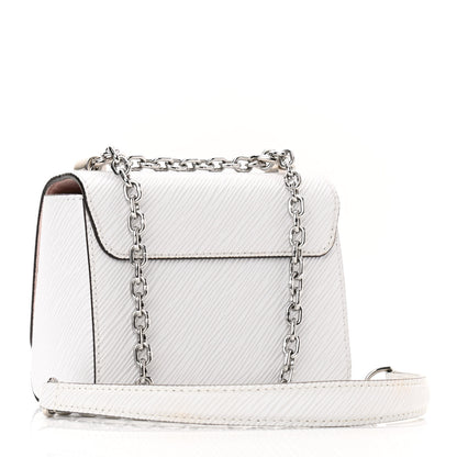 Louis Vuitton Epi Twist Shoulder Bag PM White 3 of 9