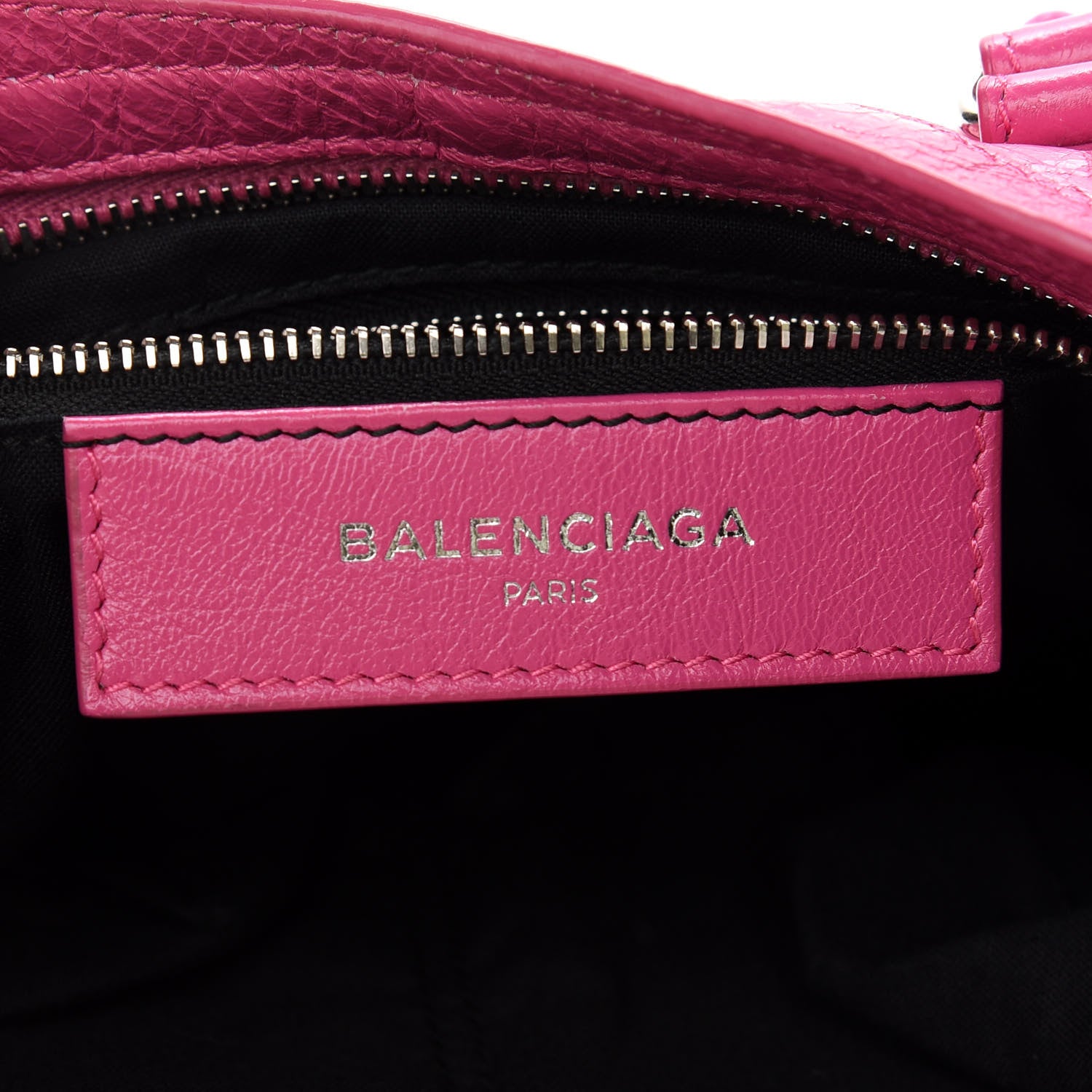 Balenciaga Agneau Classic Silver Hardware S City Rose Flamingo 6 of 11