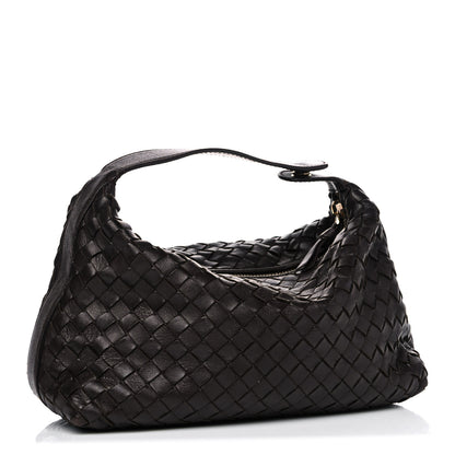 Bottega Veneta Nappa Intrecciato Large Cosmetic Case Ebano 3 of 15