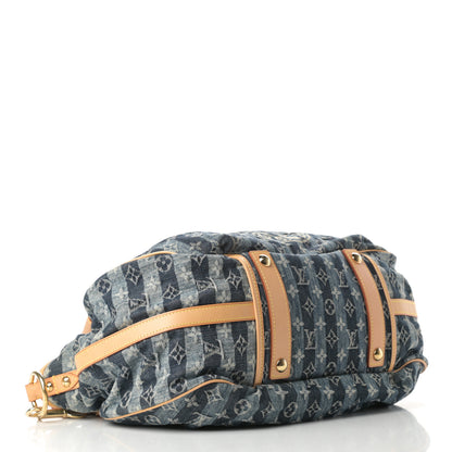 Louis Vuitton Denim Raye Cabas GM 4 of 13