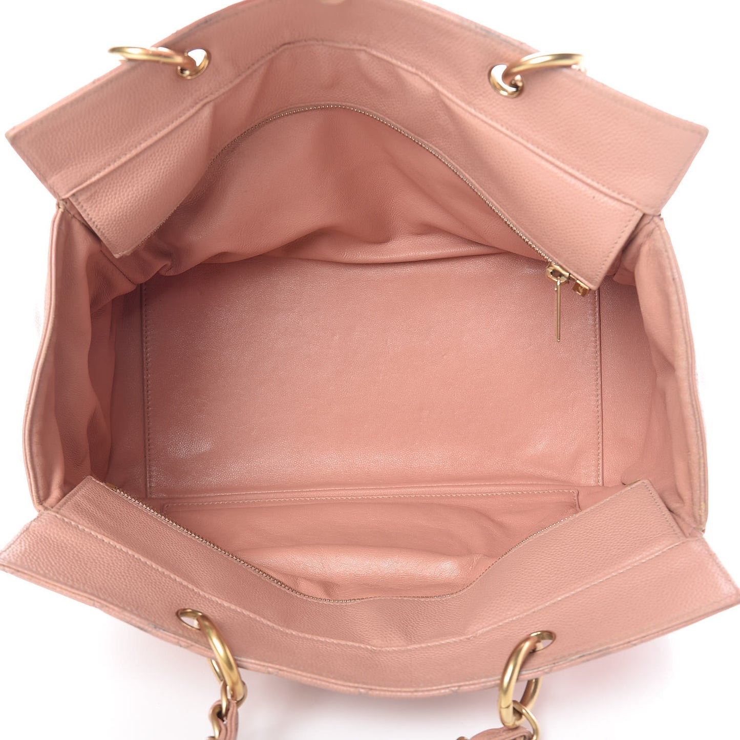 Caviar Quilted Grand Timeless Tote GTT Pink