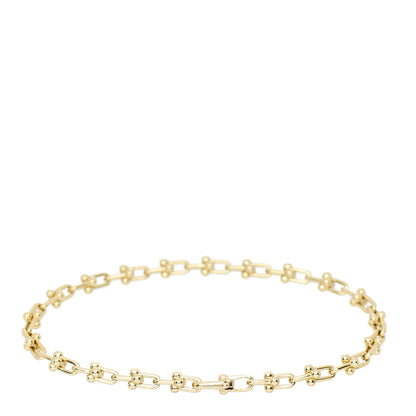 Tiffany 18K Yellow Gold Micro HardWear Link Bracelet 2 of 4