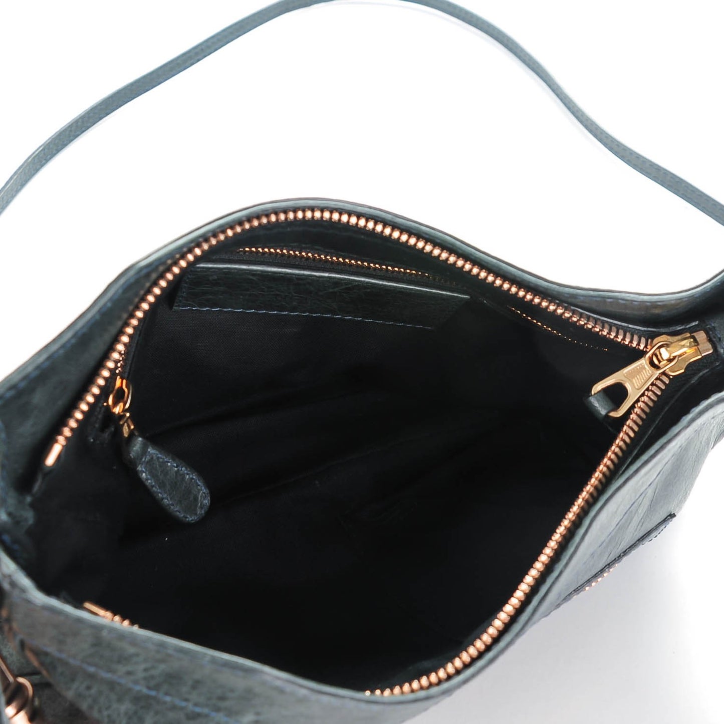 Agneau Giant 12 Rose Gold Hardware Hip Anthracite