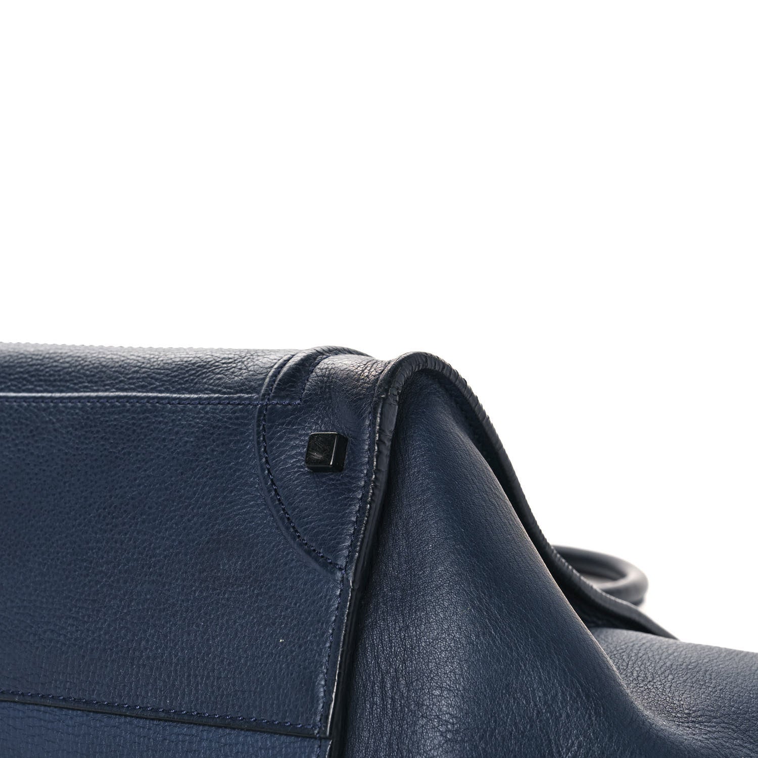 Celine Grained Calfskin Medium Phantom Luggage Indigo 9 of 18