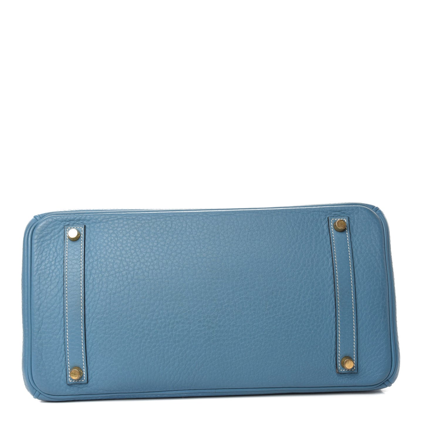 Taurillon Clemence Birkin 35 Blue Jean