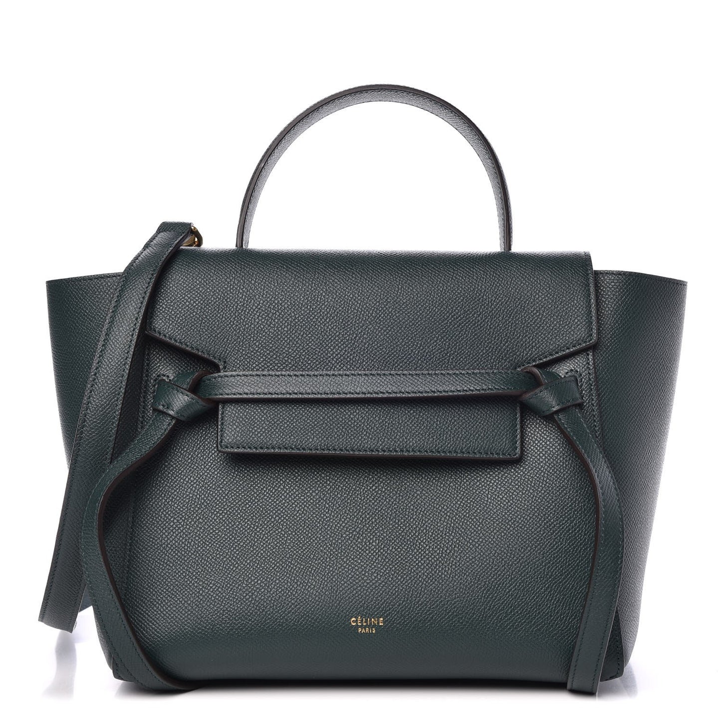 Baby Grained Calfskin Micro Belt Bag Amazone