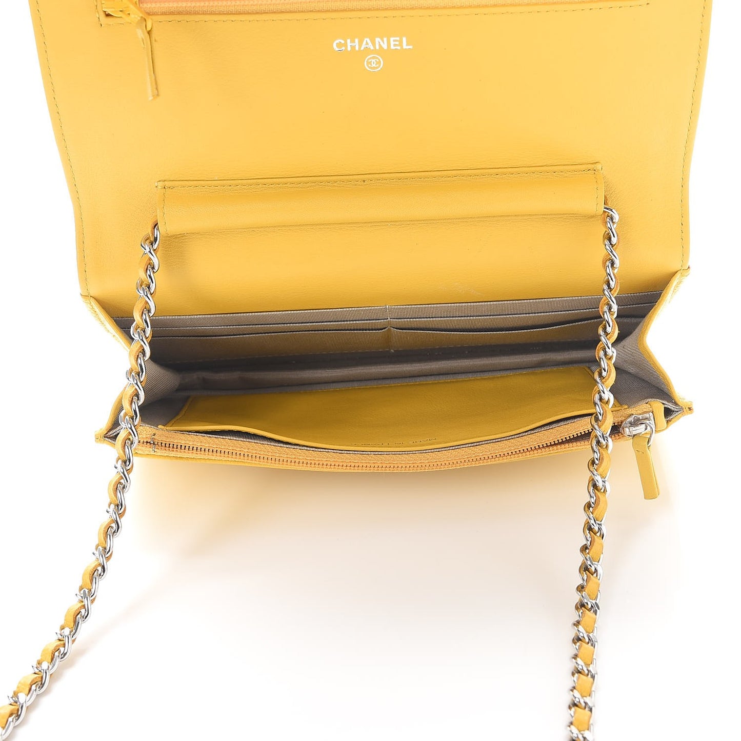 Caviar Sevruga Wallet on Chain WOC Yellow