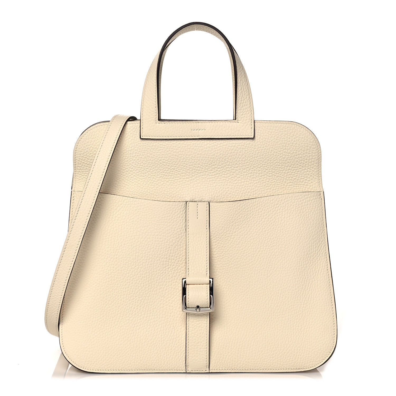 Hermes Taurillon Clemence Halzan 31 GM Nata 4 of 23