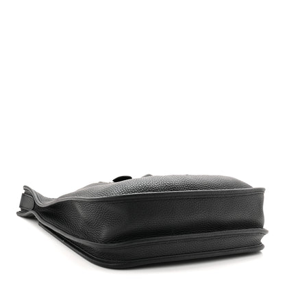 Hermes Taurillon Clemence Evelyne III PM Black 4 of 10