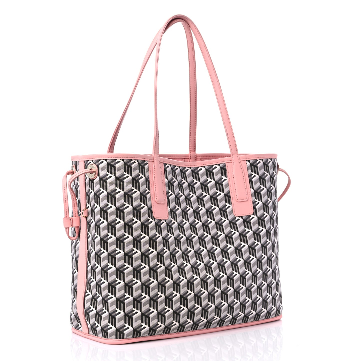 Visetos Medium Liz Reversible Shopper Tote Pink