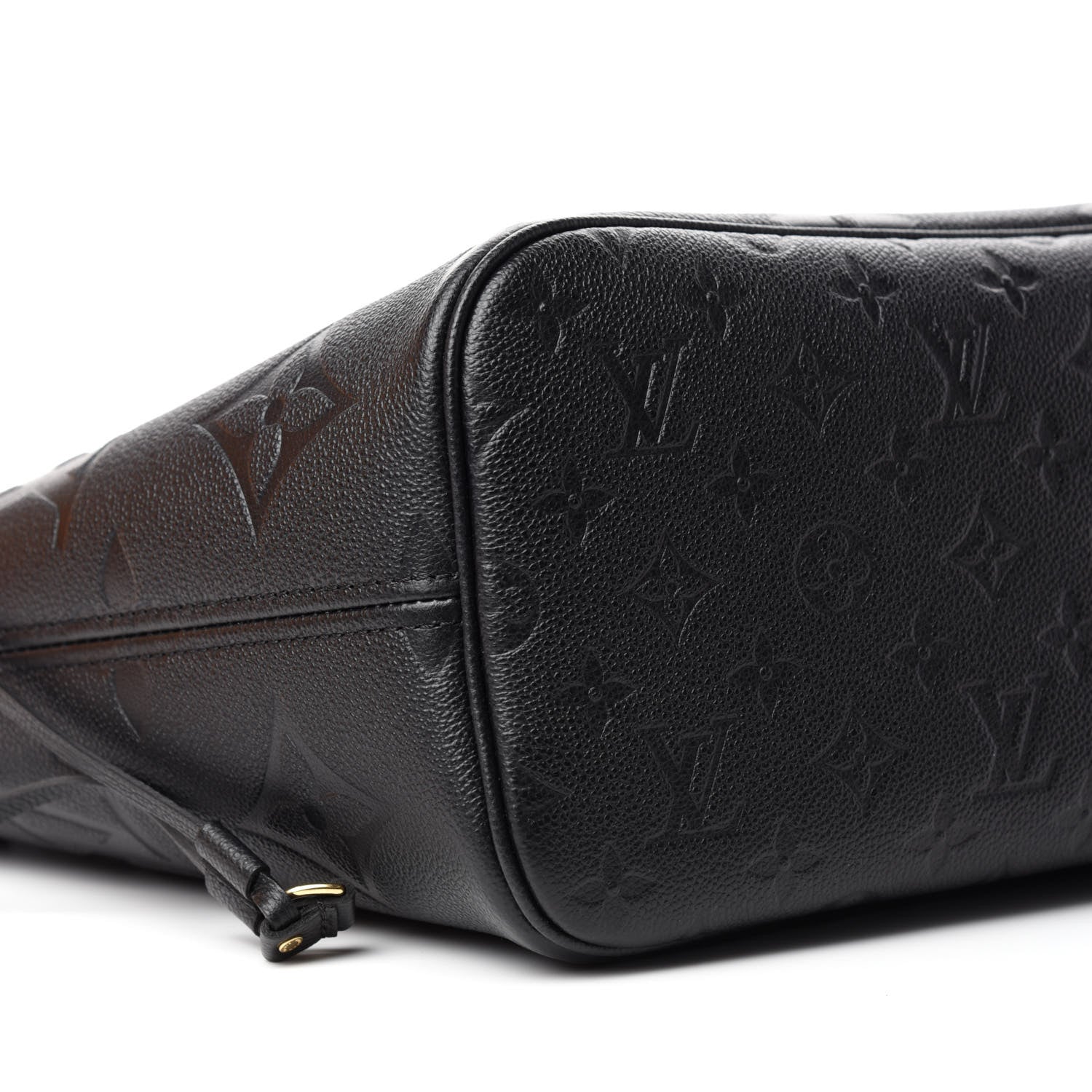 Louis Vuitton Empreinte Monogram Giant Neverfull MM Black 6 of 10
