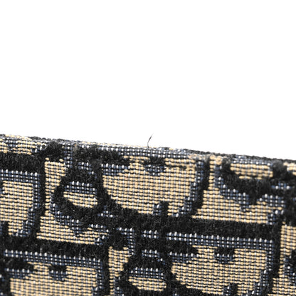 Christian Dior Oblique A4 Flat Pouch Clutch Blue 14 of 16