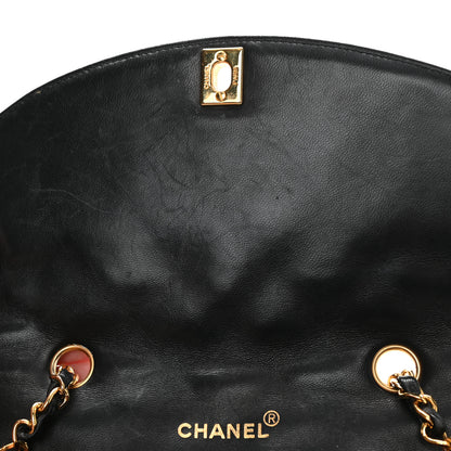 Chanel Lambskin Quilted Small Single Flap Black 13 of 18