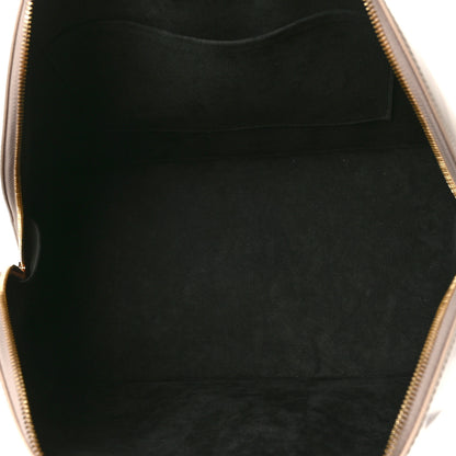 Louis Vuitton Calfskin Printed Alma GM Beige Black 5 of 8