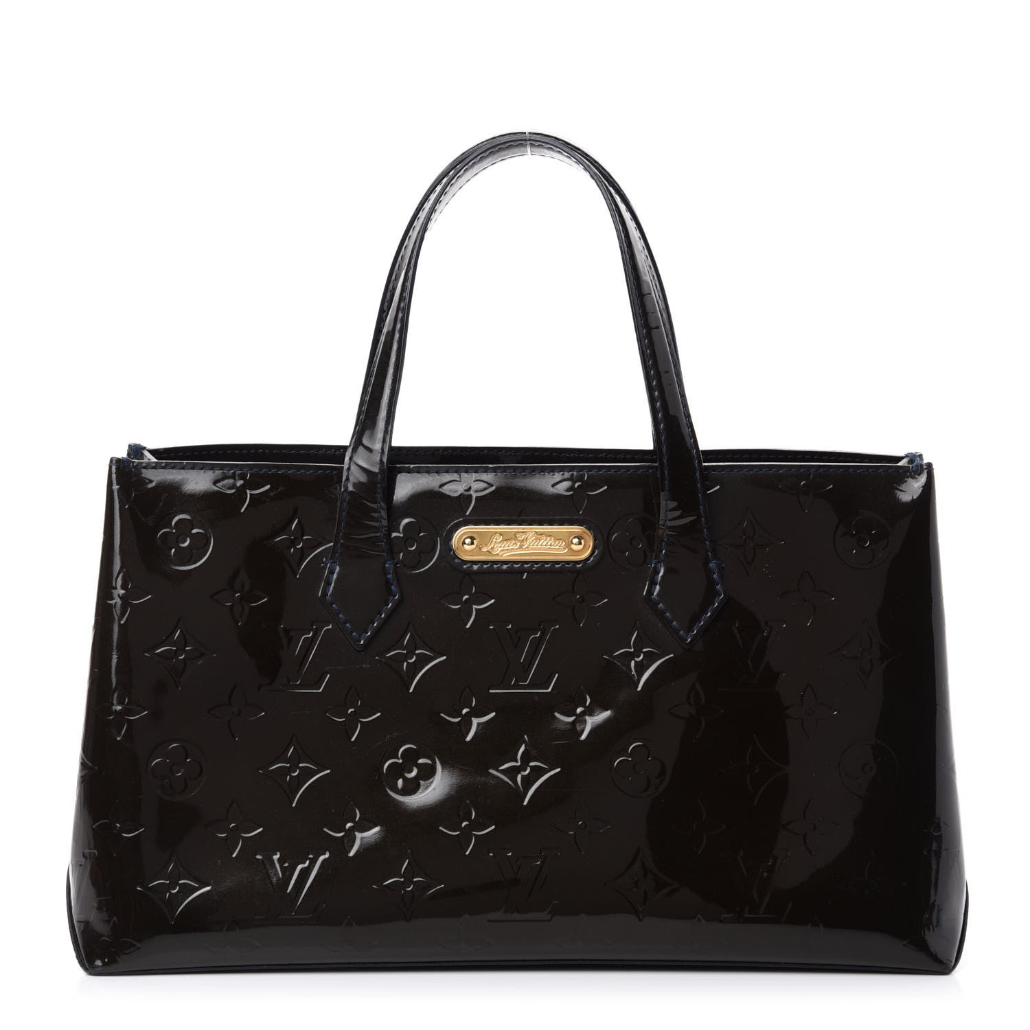 Louis Vuitton Vernis Wilshire PM Blue Infini 1 of 9