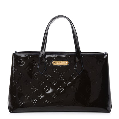 Louis Vuitton Vernis Wilshire PM Blue Infini 1 of 9