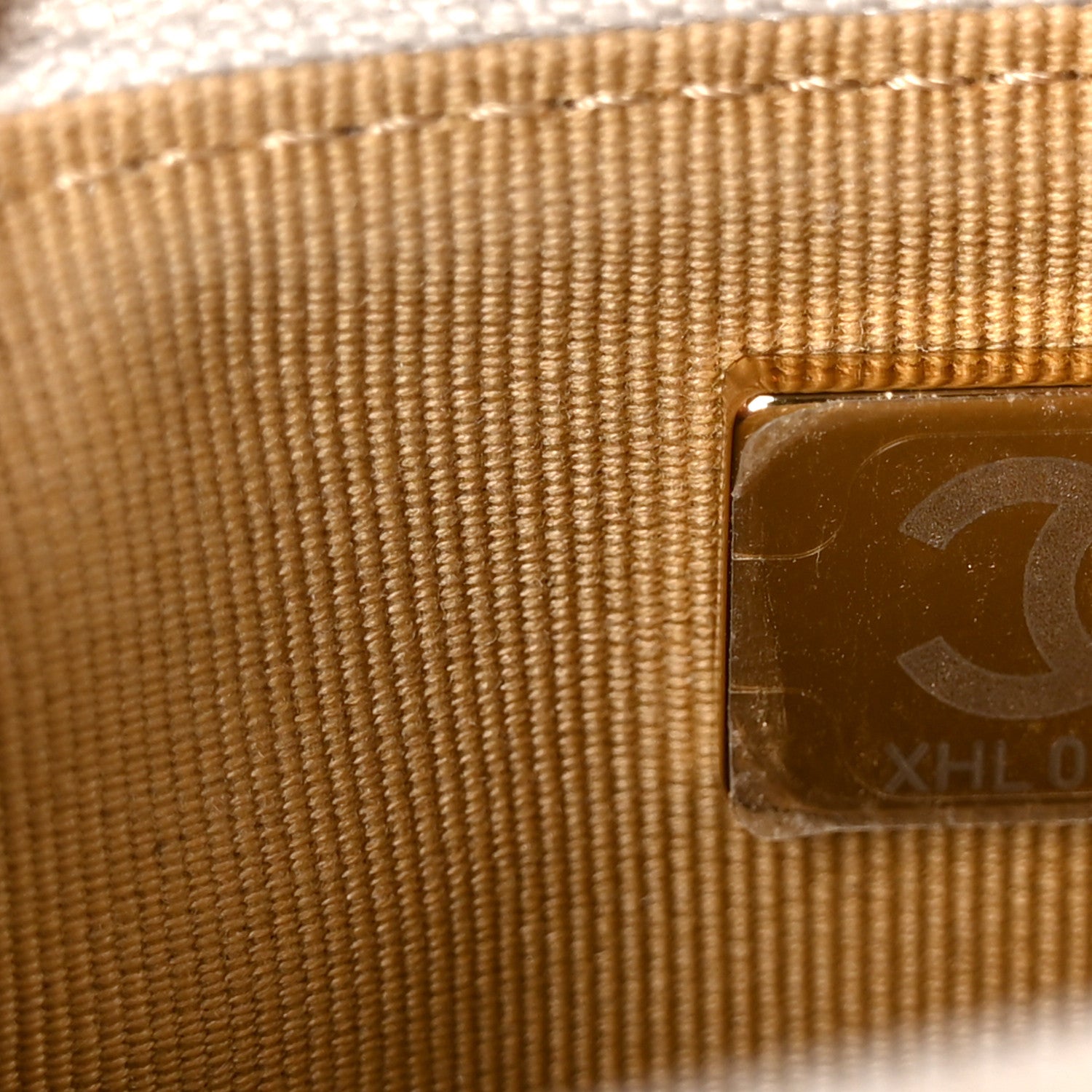 Chanel Lambskin Quilted CC Pearl Crush Wallet on Chain WOC Grey 8 of 12