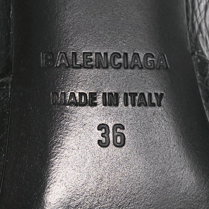 Balenciaga Agneau Arena Cagole 90MM Slingback Pumps 36 Black 7 of 8