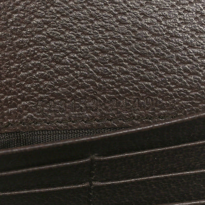 Gucci GG Supreme Monogram Web Ophidia Continental Wallet Brown 6 of 10