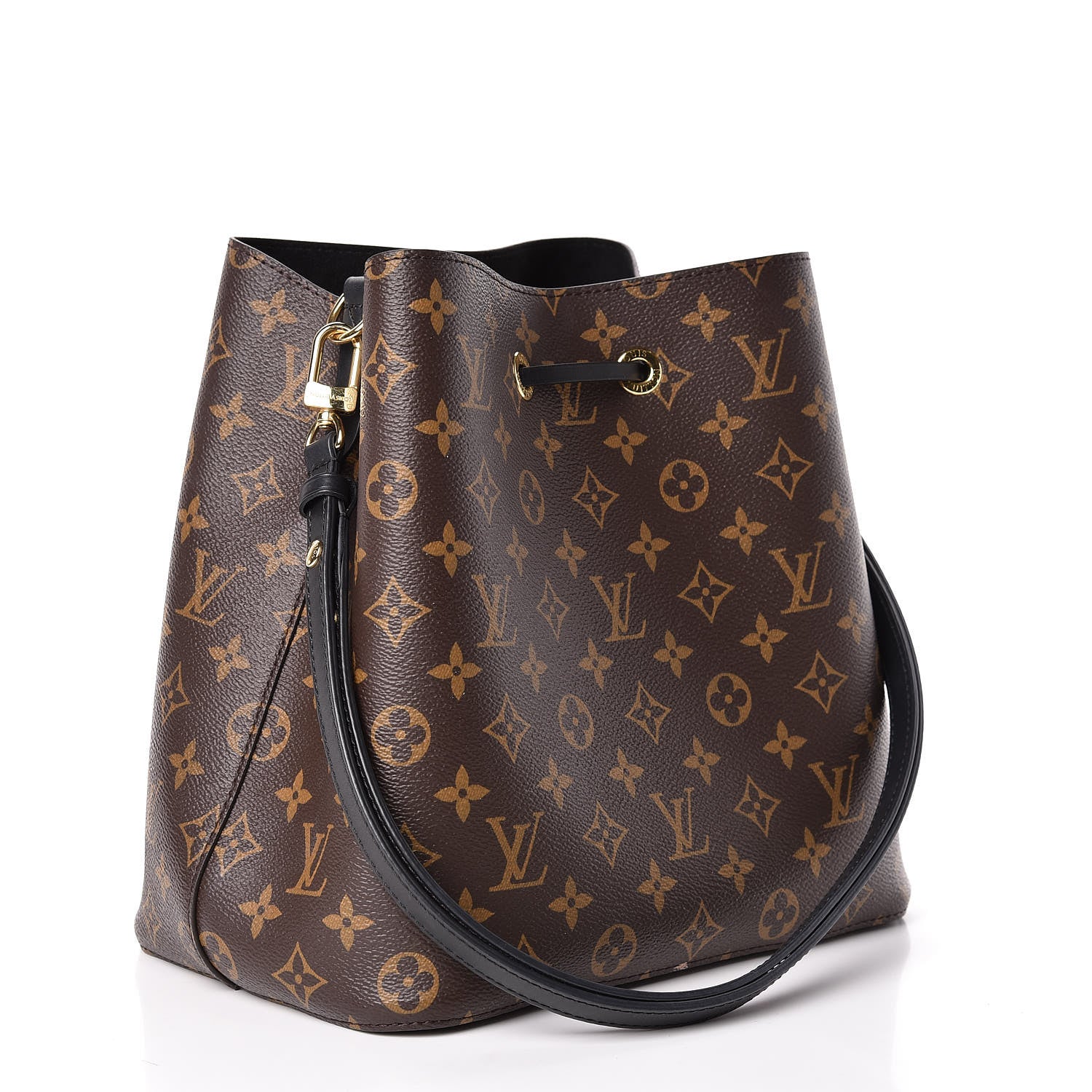 Louis Vuitton Monogram Neonoe MM Black 3 of 11