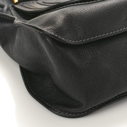 Chloe Calfskin Large Marcie Satchel Black 7 of 9