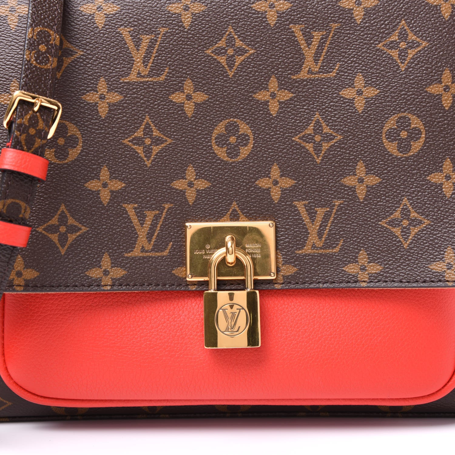 Louis Vuitton Monogram Marignan Coquelicot 9 of 10